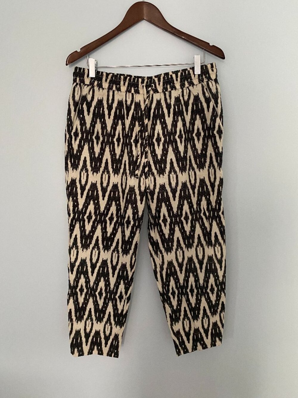 J. Crew Cotton Linen Blend Pull On Pants
